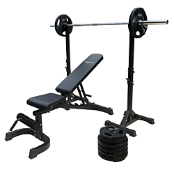 TITAN LIFE WEIGHT SET 100KG GARAGE GYM