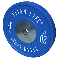 TITAN LIFE PRO Bumper Plate Elite 20 Kg
